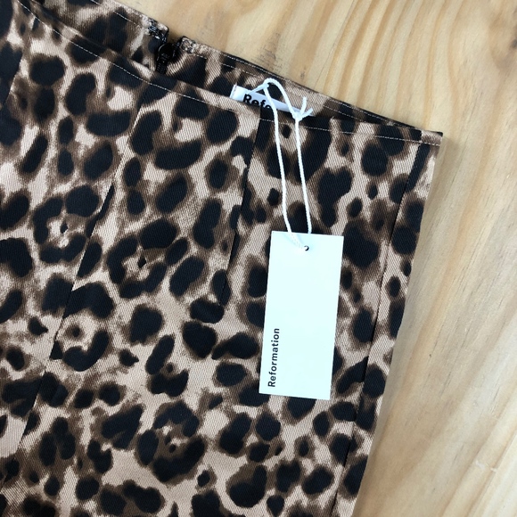 Reformation Marlon Pant (Leopard) - Picture 7 of 7